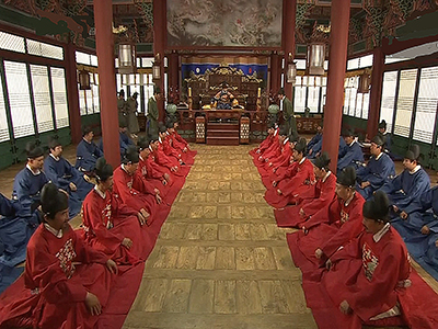 궁궐 속 신하들의 공간