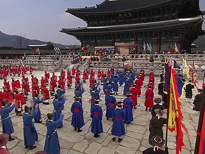 경복궁 근정전 속 <한글창제> 이야기